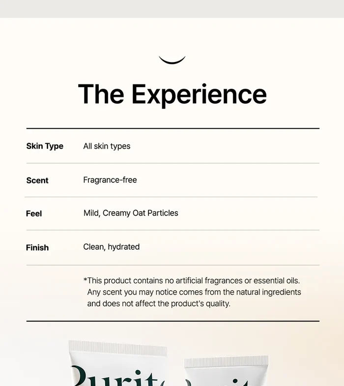 PURITO SEOUL - Oat In Gentle Exfoliating Face Cleanser