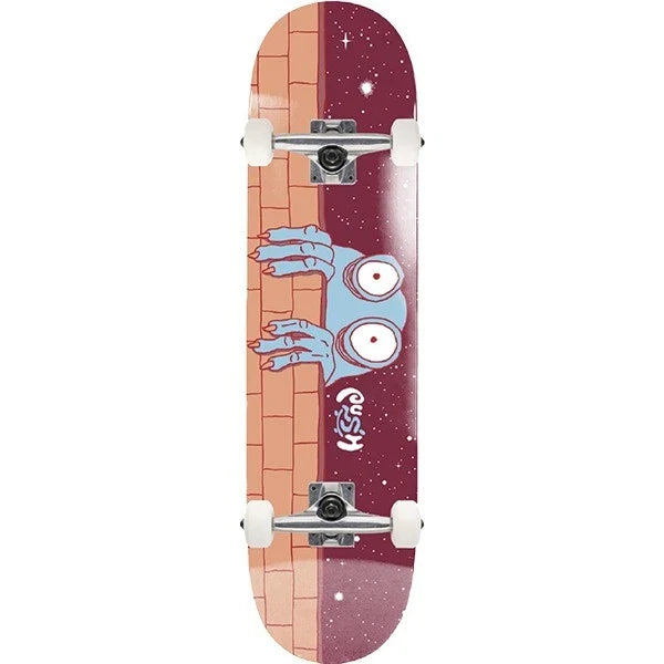 Push Creeper Night Burgundy 7.75" Complete Skateboard