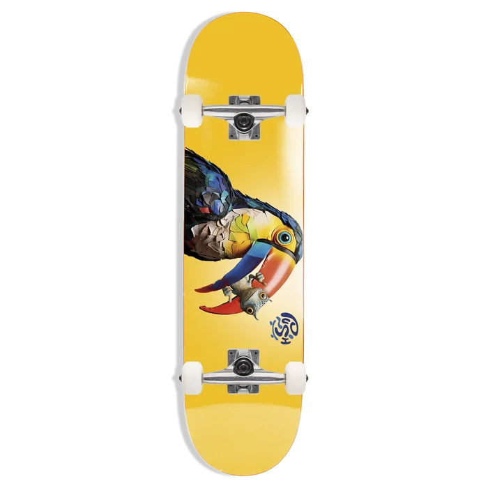 Push Toucan 7.25" FP First Push Soft Top Complete Skateboard