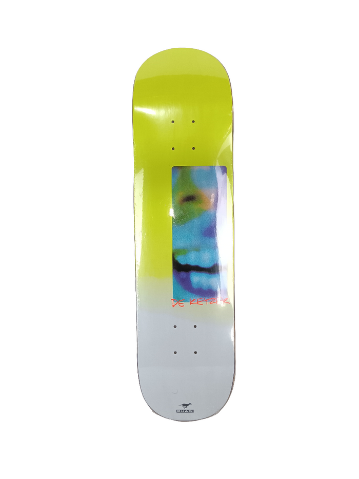 Quasi Bobby De Keyzer Blur Blue Red White Fade Size 8.25 Vintage NOS Deck