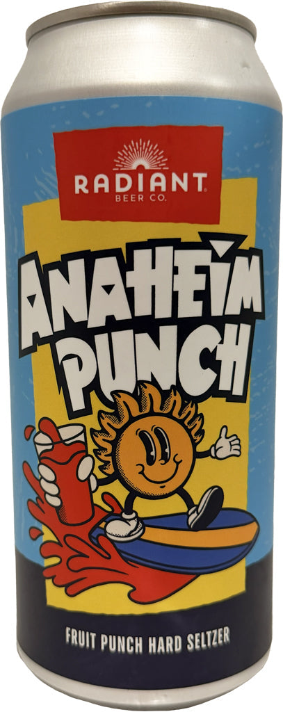 Radiant Anaheim Punch Hard Seltzer 16oz Can