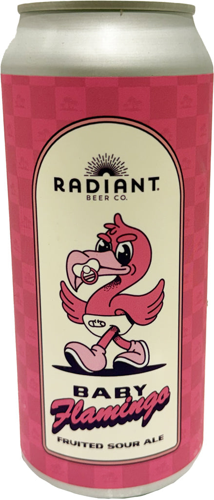 Radiant Baby Flamingo Fruited Sour 16oz Can