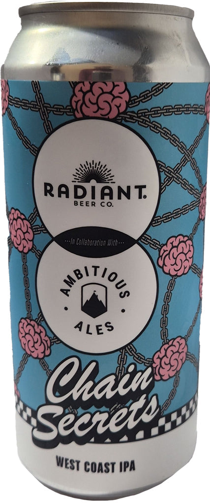 Radiant Chain Secrets IPA 16oz Can