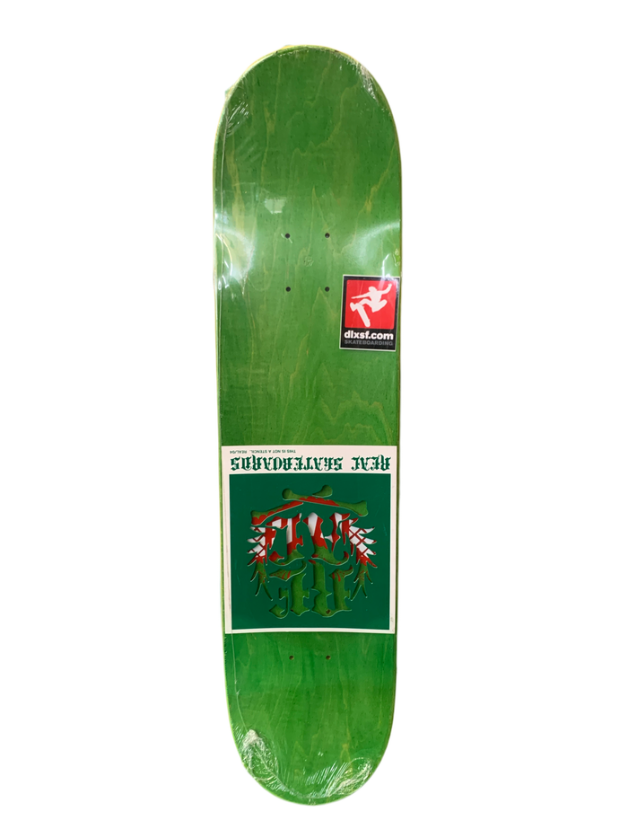Real Peter Ramondetta Skull Red/White 7.75" Classic Skateboard Deck
