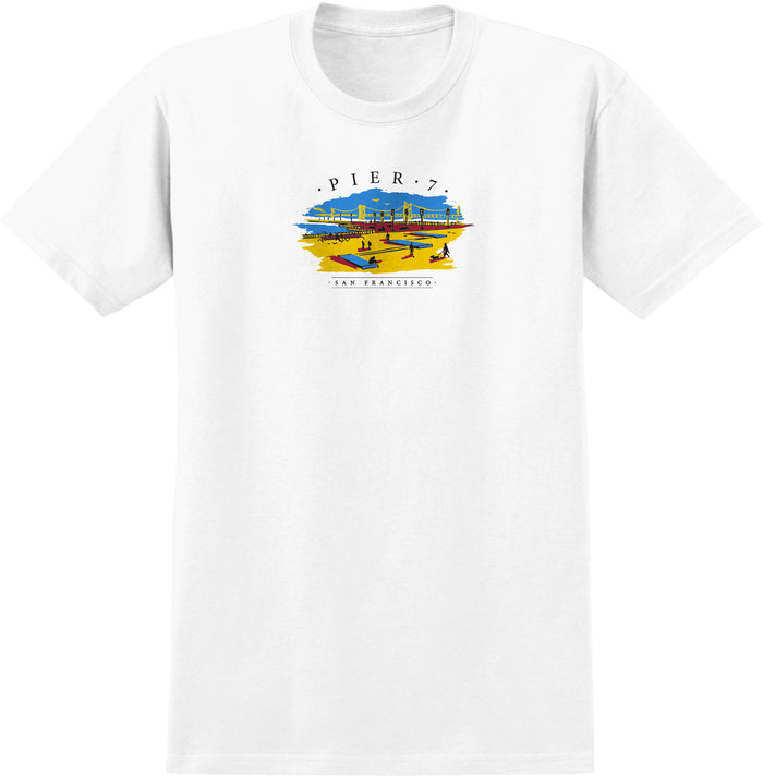 Real Pier 7 White S/s Shirt