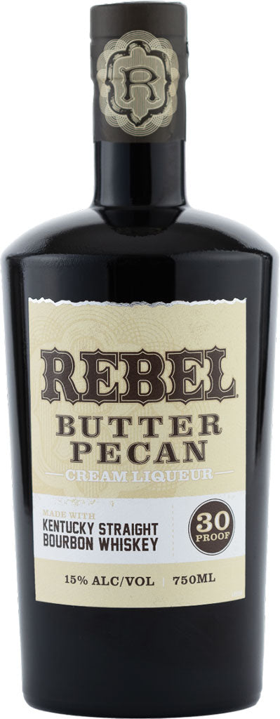 Rebel Butter Pecan Bourbon Cream Liqueur 750ml