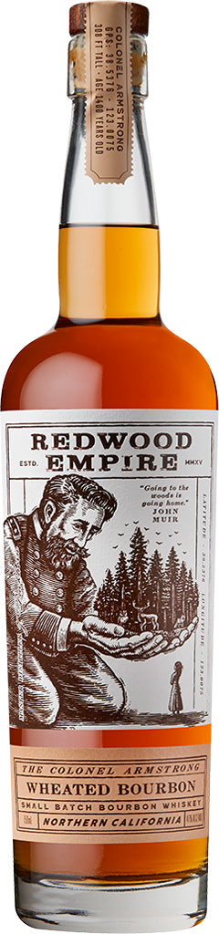 Redwood Empire The Colonel Armstrong Wheated Bourbon Whiskey 750ml