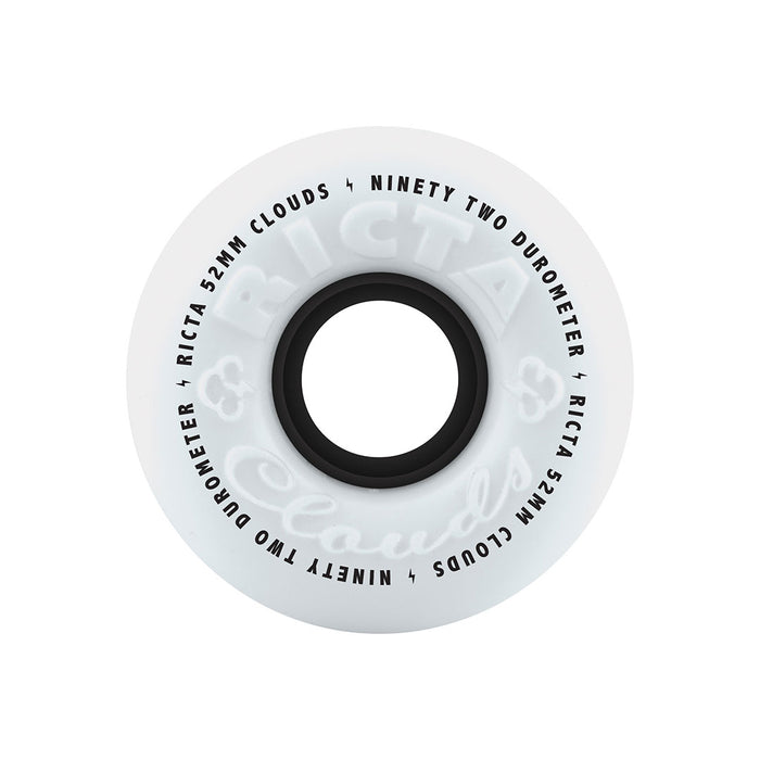 Ricta 52mm Clouds Black 92a Skateboard Wheels