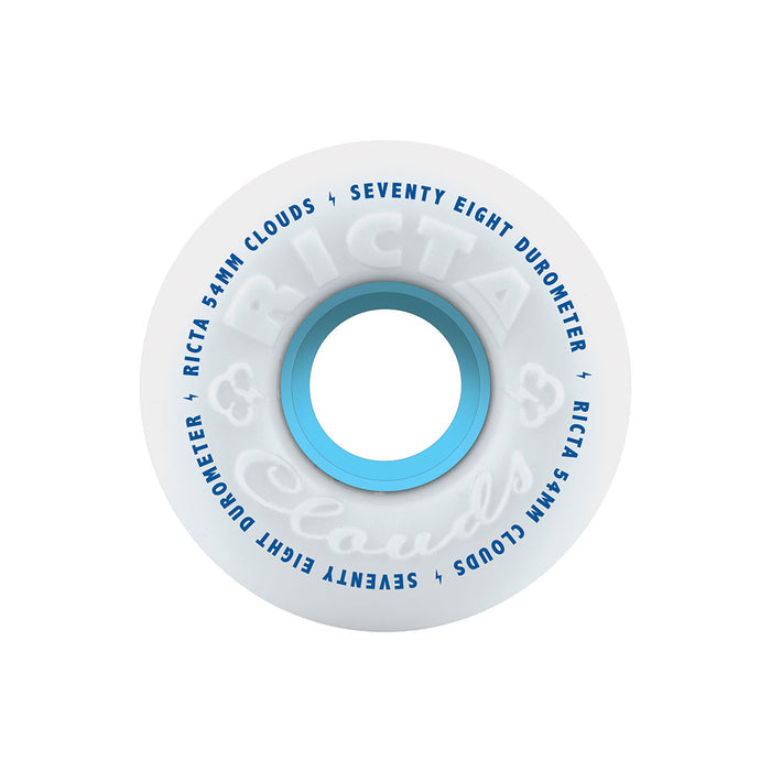 Ricta 54mm Clouds White 78a Skateboard Wheels