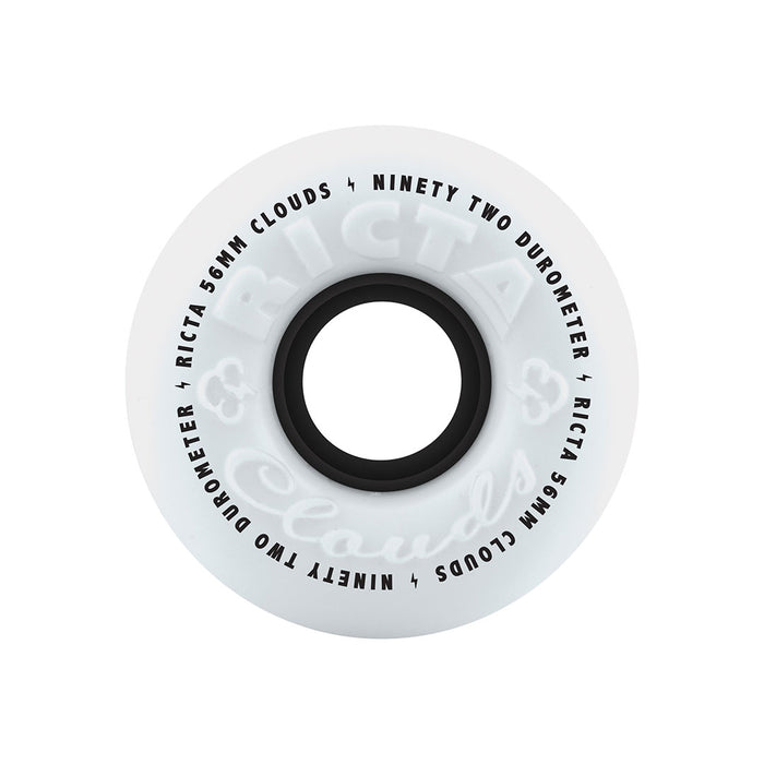 Ricta 56mm Clouds Black 92a Skateboard Wheels