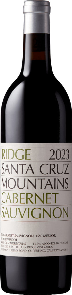 Ridge Vineyards Cabernet Sauvignon Santa Cruz 2023 750ml