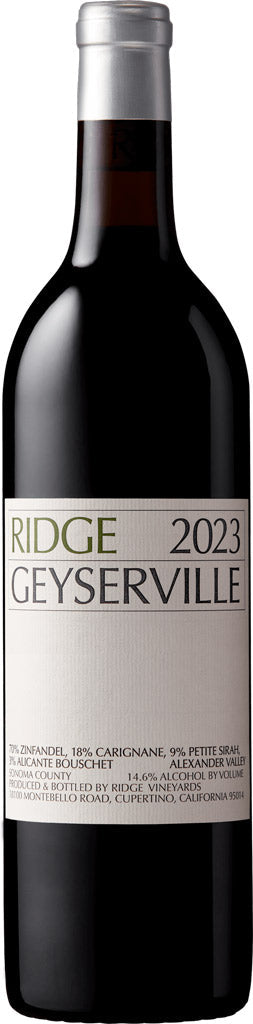 Ridge Vineyards Geyserville Zinfandel 2023 375ml