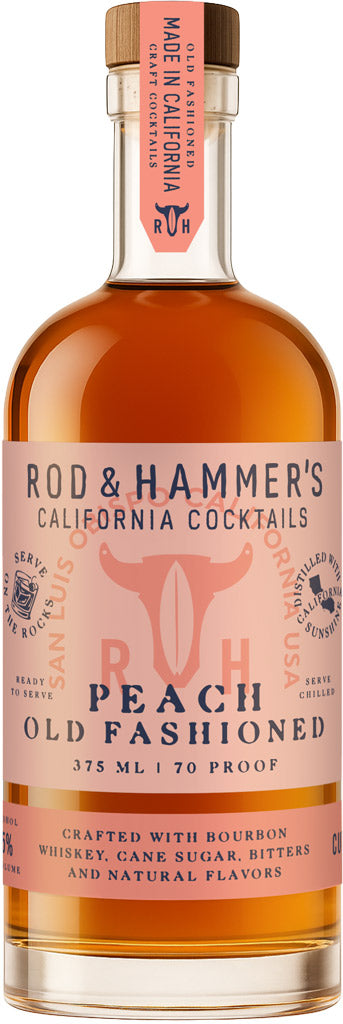 Rod & Hammer's Old Fashion Peach Cocktail 375ml