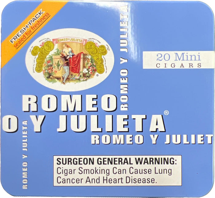 Romeo Y Julieta Blue Mild Mini 20pk