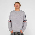 Rusty Moritz 2.0 Grey Marle Crew Knit Sweater