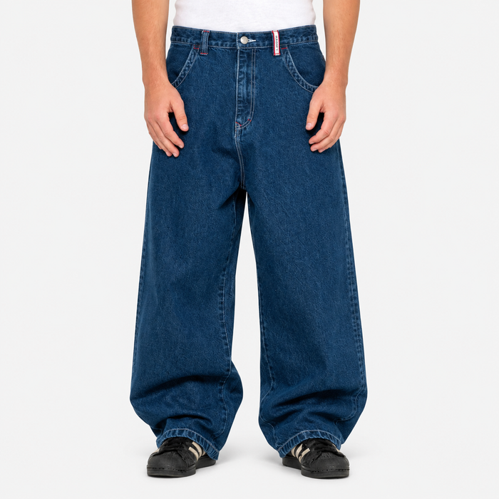 Rusty Turbo Deep Sea Blue Baggy Jean