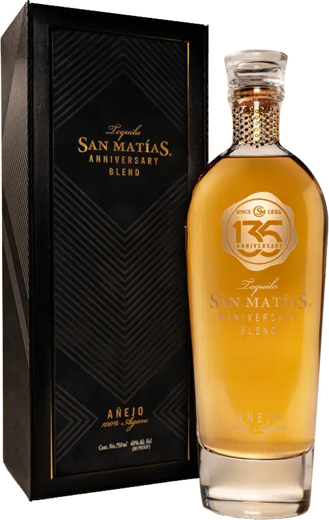 San Matias 135th Anniversary Blend Anejo 750ml