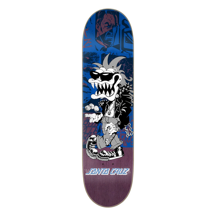 Santa Cruz Check Gremlin FeelBase 7.75" x 30.25" Skateboard Deck
