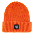Santa Cruz Cruz Label Safety Orange Long Shoreman Beanie
