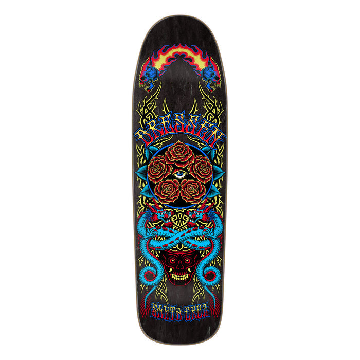 Santa Cruz Dressen Rose Crew Five Pro Shaped 9.30" x 32.36" Skateboard Deck