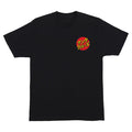 Santa Cruz Katakana Dot Heavyweight Black S/s Shirt
