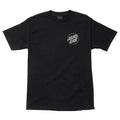 Santa Cruz Opus Dot S/S Heavyweight T-Shirt Black w/White