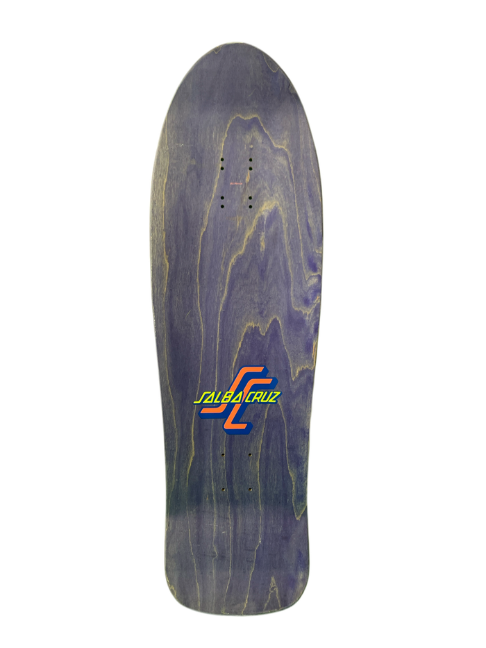 Santa Cruz Salba Steve Alba Autograph Baby Stomper Reissue Classic Skateboard Deck