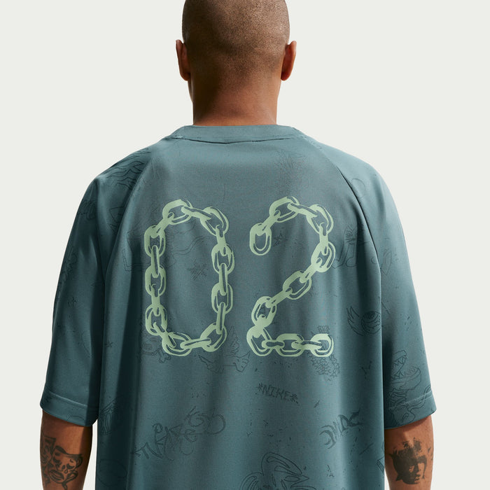 Nike SB Desk Doodle Mineral Slate Jacquard Skate Jersey