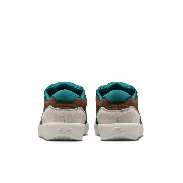 Nike SB Force 58 Mosswood Brown/Geode Teal/Lt Orewood Brown Skate Shoes (IQ8398-201)