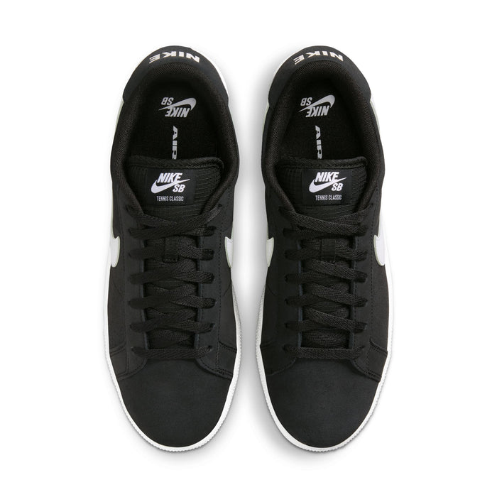 Nike SB Zoom Tennis Classic Black/White/White Skate Shoes (HF7386-004)