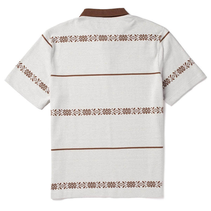 Seager Azteca White Polo S/s Shirt
