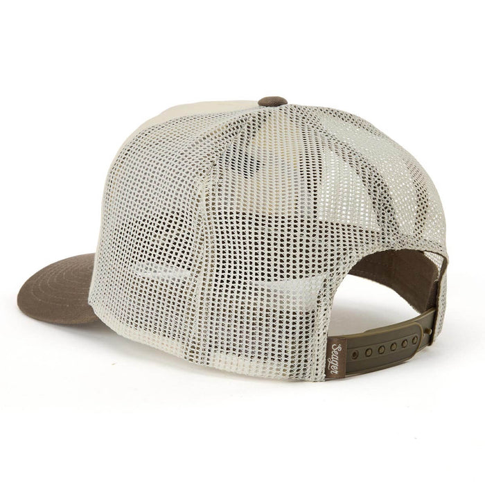 Seager The Herd Cream/Woodland Trucker Snapback Hat
