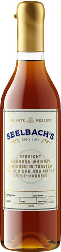 Seelbach's Private Reserve Toasted French Oak & Maple Syrup Barrel Finish Bourbon Whiskey 750ml