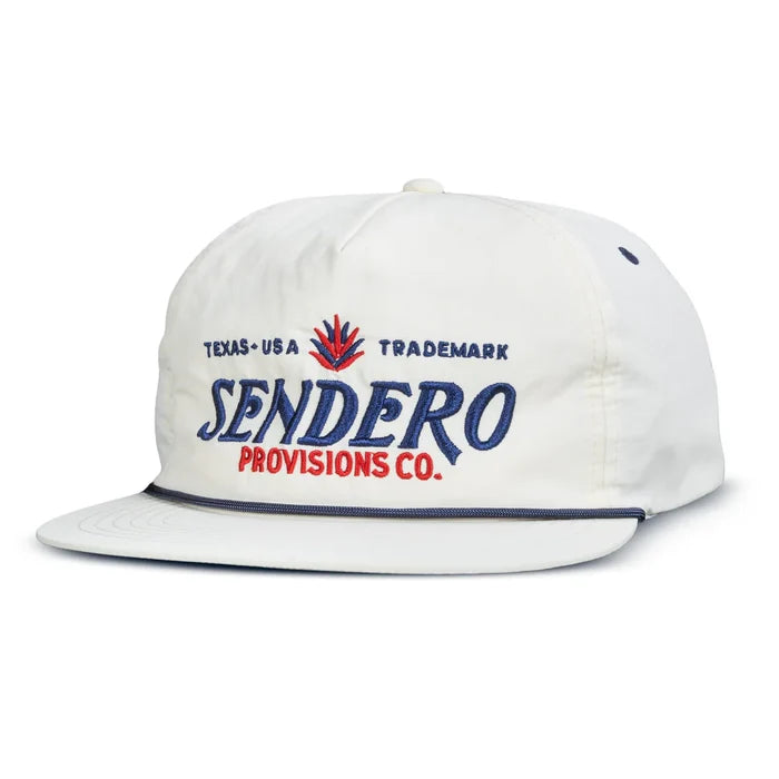 Sendero Logo Red/White/Blue 5 Panel Unstructured Snapback Hat