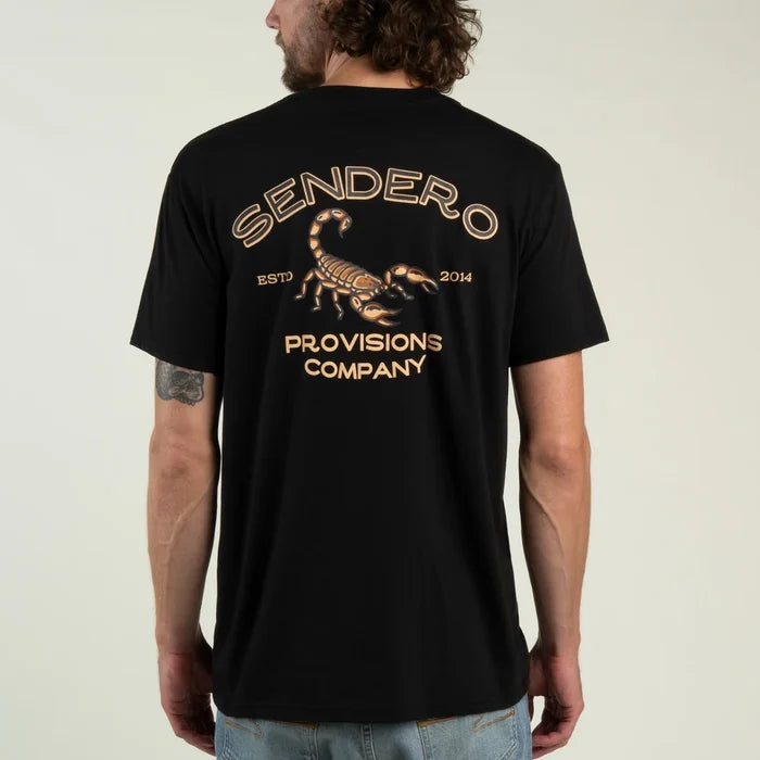 Sendero Scorpion Black S/s Shirt