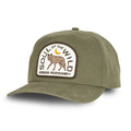 Sendero Solitario Olive 5 Panel Meshback Snapback Hat