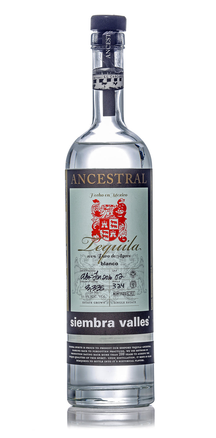 Siembra Valles Tequila Ancestral Blanco Tequila 750ml