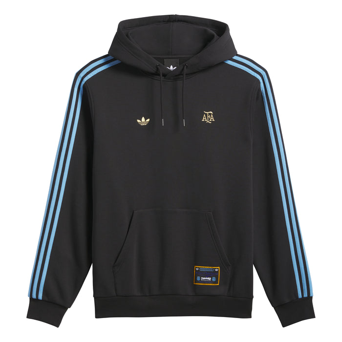 Adidas Skateboarding x Thrasher x AFA Black Hooded Sweatshirt