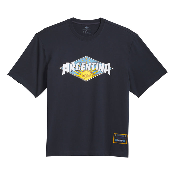 Adidas Skateboarding x Thrasher x AFA Night Navy S/s Shirt