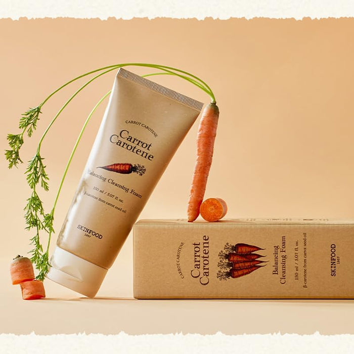 SKINFOOD - Carrot Carotene Balancing Cleansing Foam