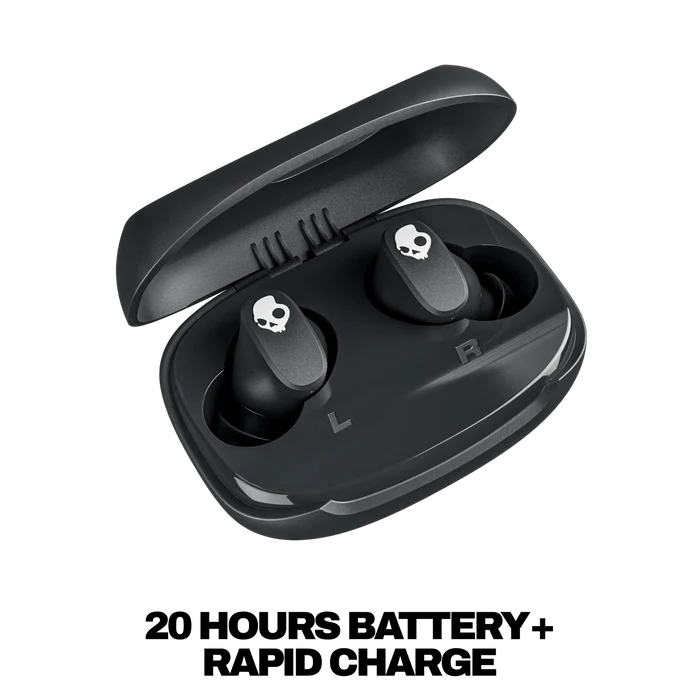 Skullcandy Smokin Buds 360 Black Wireless Earbuds