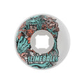 Slime Balls 56mm Rob Roskopp Five Reissue White Full Combo 97a Skateboard Wheels