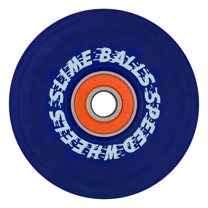 Slime Balls 66mm SB Ice Light Ups OG Slime Blue 78a Skateboard Wheels