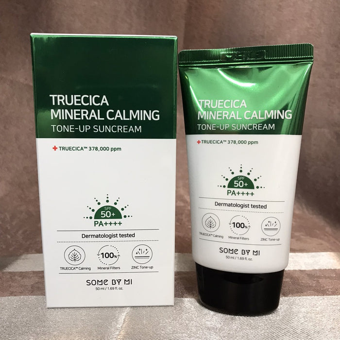 SOME BY MI - Truecica Mineral Calming Tone-Up Suncream