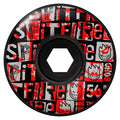 Spitfire 80HD Ransom Radial Full 56mm Black Cruiser Wheels