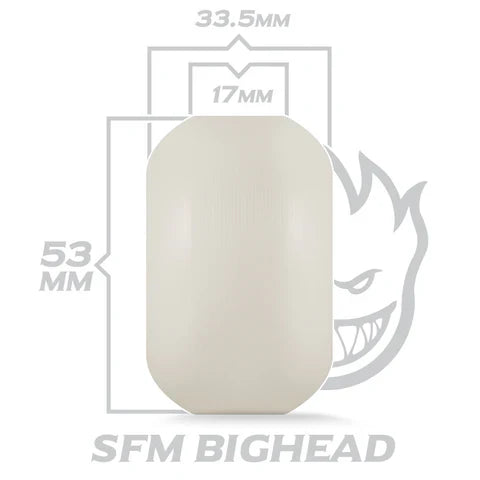 Spitfire Classic Formula Bighead 53mm Wheels