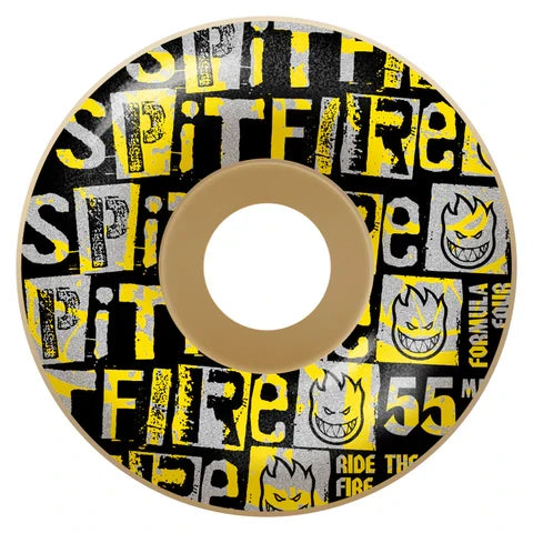 Spitfire F4 99a Ransom 55mm Radials Skateboard Wheels