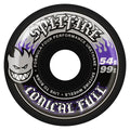 Spitfire F4 Conical Full 99a 54mm Black Skateboard Wheels