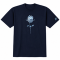 Spitfire x April Chrome Rose Bighead Navy Short Sleeve Shirt