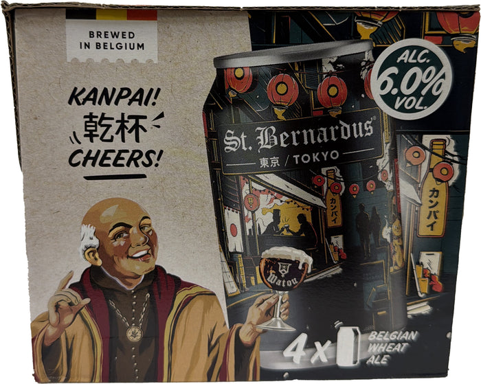 St. Bernardus Watou Wit Beer 4pk Cans